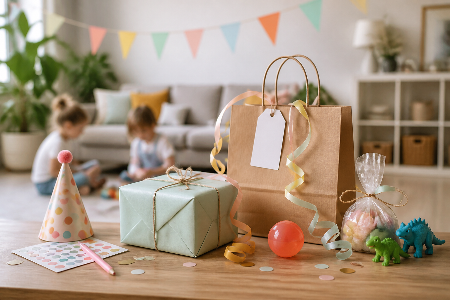 Wat neem je mee naar een kinderfeestje?