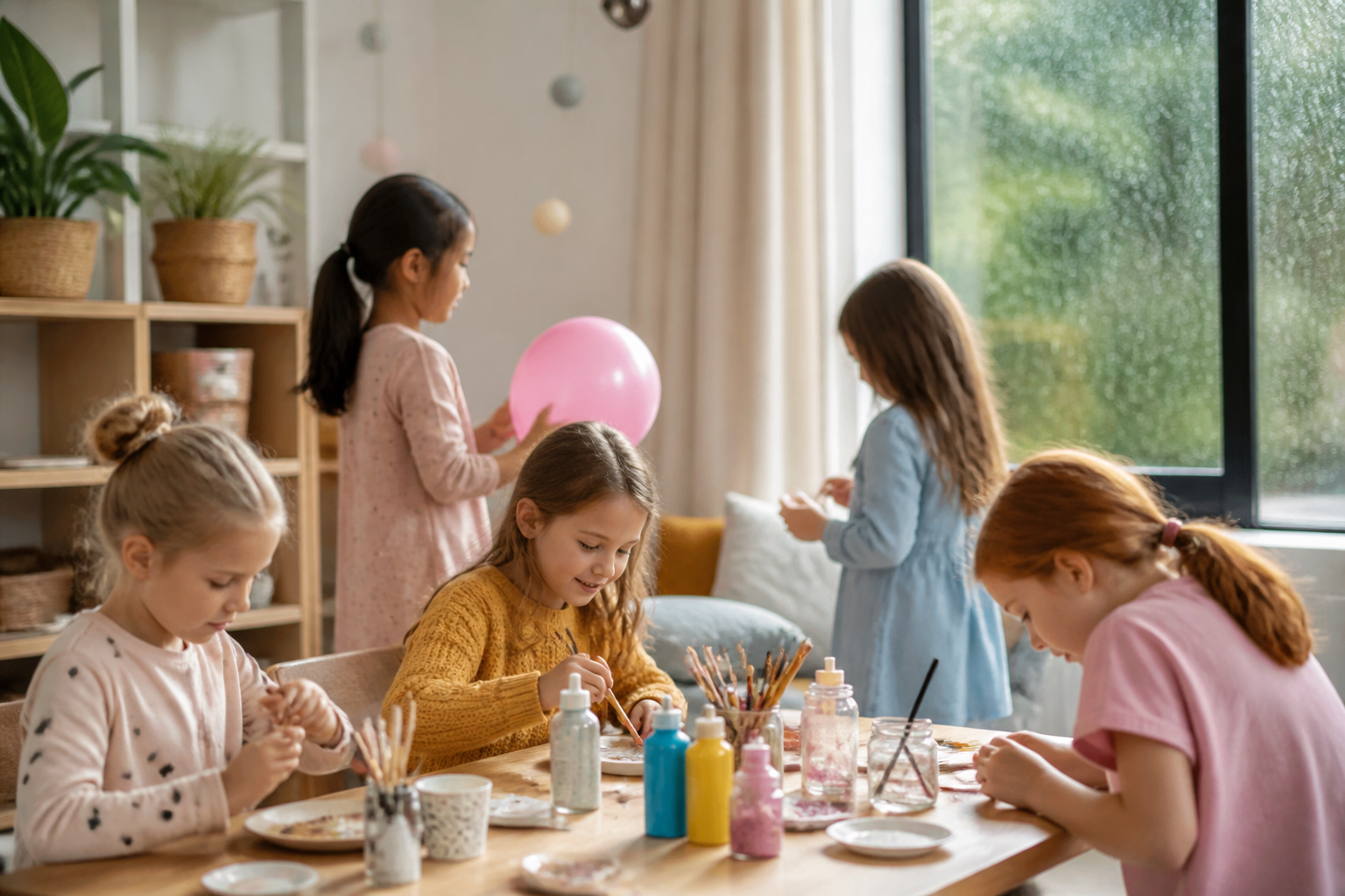 Wat doe je met een kinderfeestje als het regent?